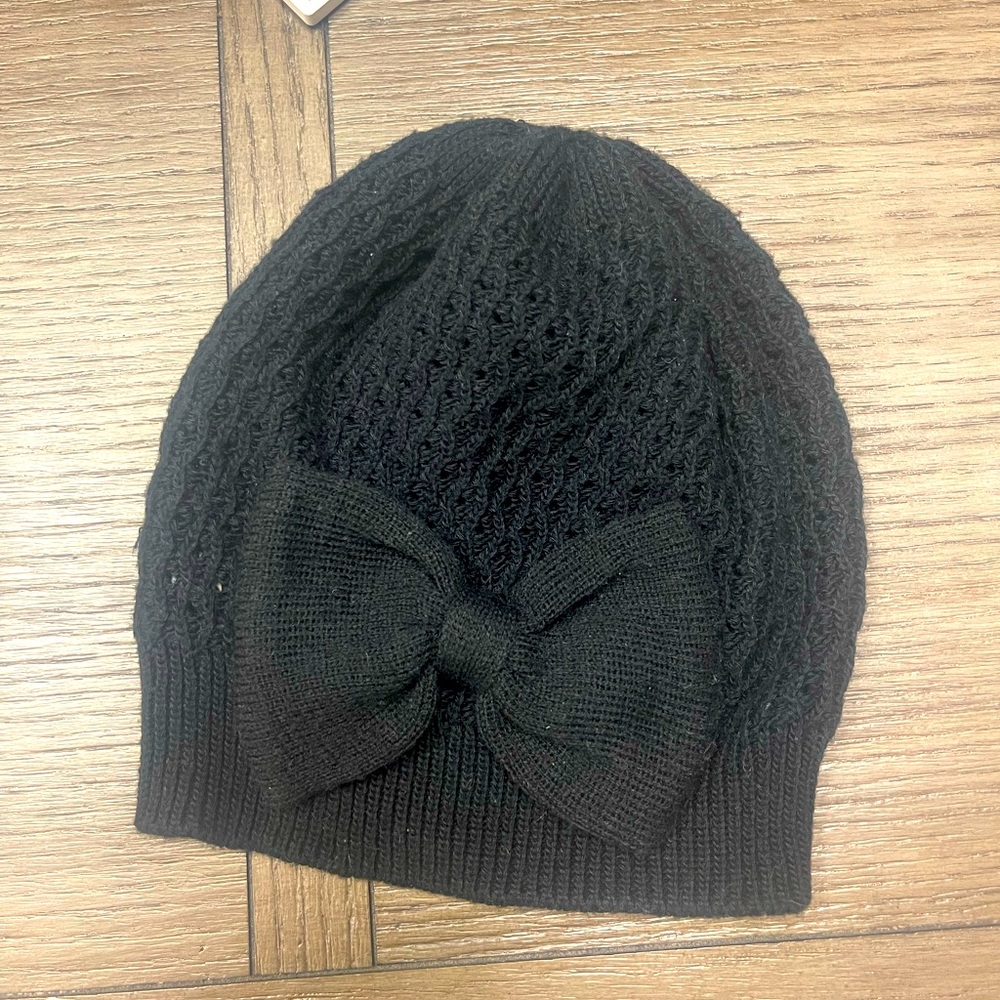 Black Knit Beanie